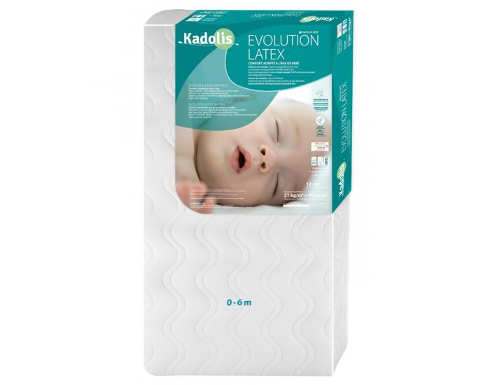 KADOLIS Matelas Bb Evolution Latex