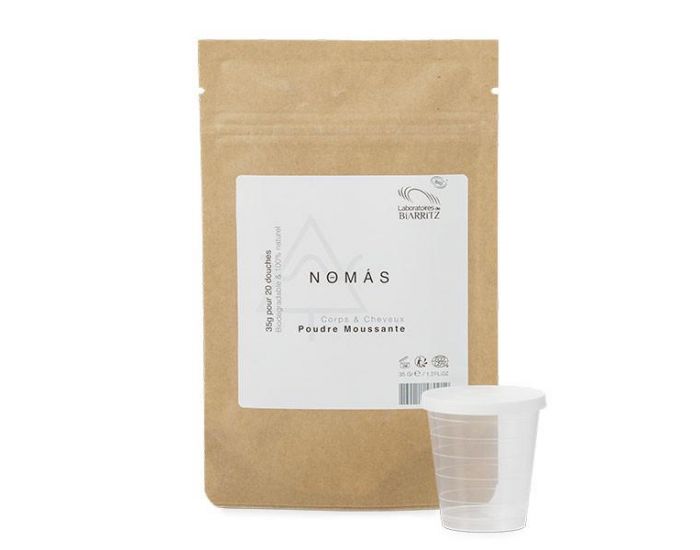 LABORATOIRES DE BIARRITZ Nomas - Poudre Moussante Corps et Cheveux 35 gr