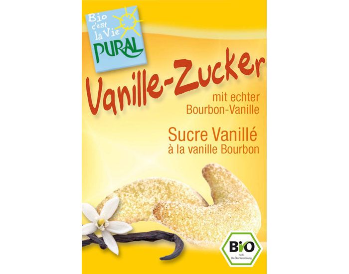 PURAL Sucre Vanillé - 5 x 8 g