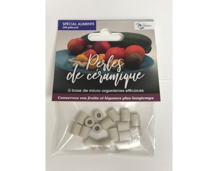 ECO-CONSEILS Perles de Cramique - Spciales Aliments