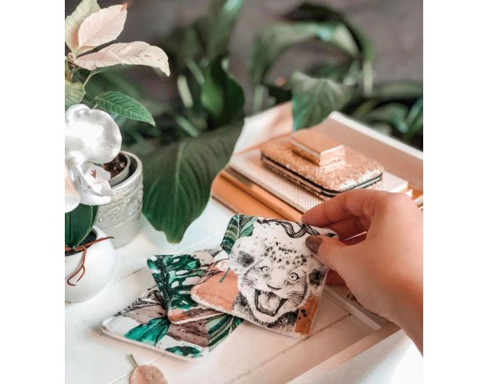 MA TERRE ET MOI Cotons Dmaquillants au Vrac Lavables en Fibre d'Eucalyptus