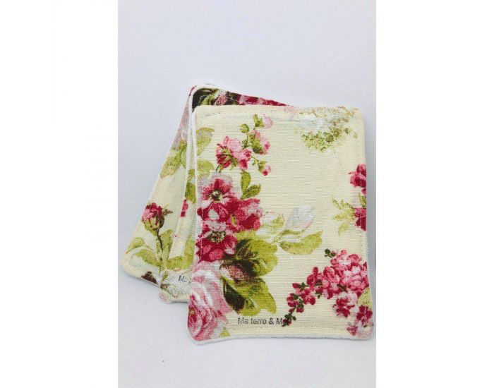 MA TERRE ET MOI Lingettes Bb Lavables en fibre d'Eucalyptus Vintage 1 - Lot de 20 lot de 20