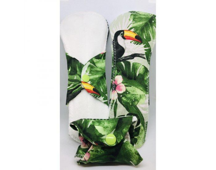 MA TERRE ET MOI Serviette Hyginique Lavable MademoiselleTropical