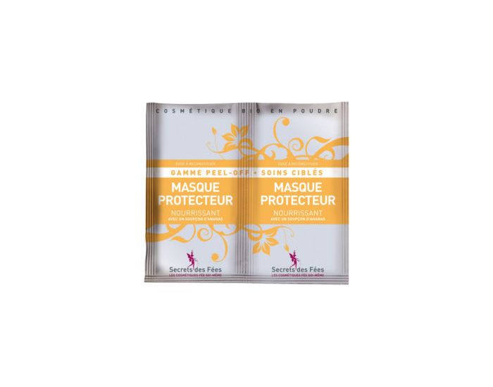 SECRETS DES FEES Masque Peel-off Protecteur Nourrissant - 2x8g