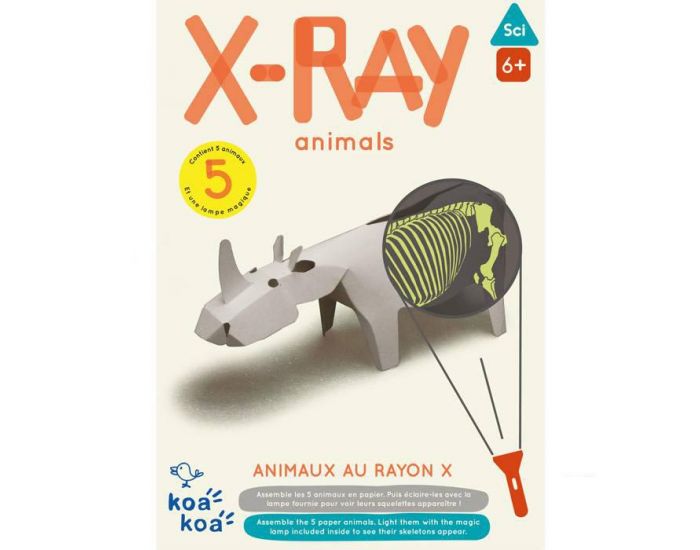 KOA KOA Animaux au Rayon X - Ds 6 ans