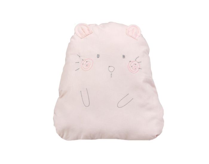 LITTLE CREVETTE Coussin doudou hamster