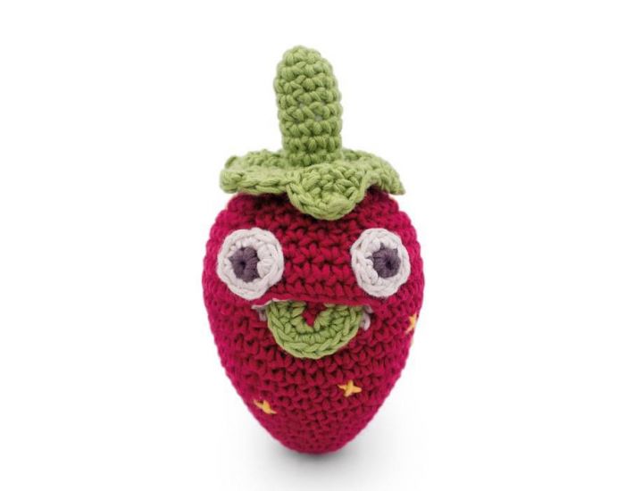 MYUM Mini Fraise Au Crochet 10 cm - Ds La Naissance