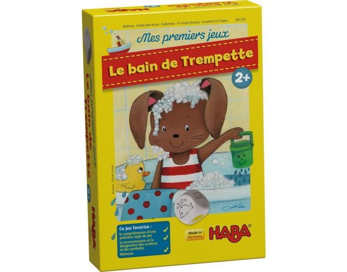 HABA Premiers Jeux - Le Bain De Trempette - Ds 2 ans