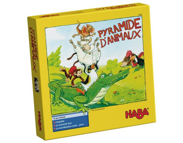 HABA Pyramide D'Animaux - Ds 4 ans