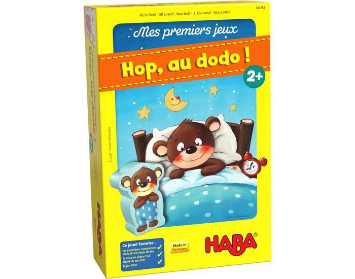 HABA Mes Premiers Jeux - Hop, Au Dodo ! Ds 2 ans