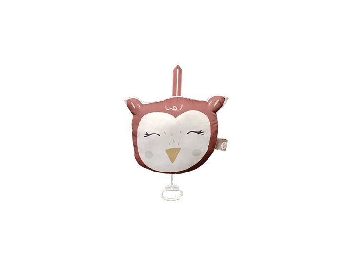 CAROTTE & CIE Coussin Musical - Hibou