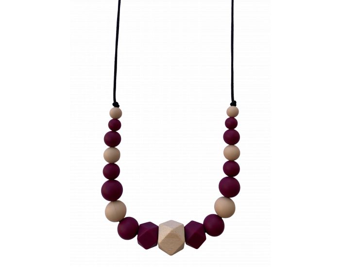 MAWEN MATERNE Collier d'Allaitement et de Dentition - Raisin