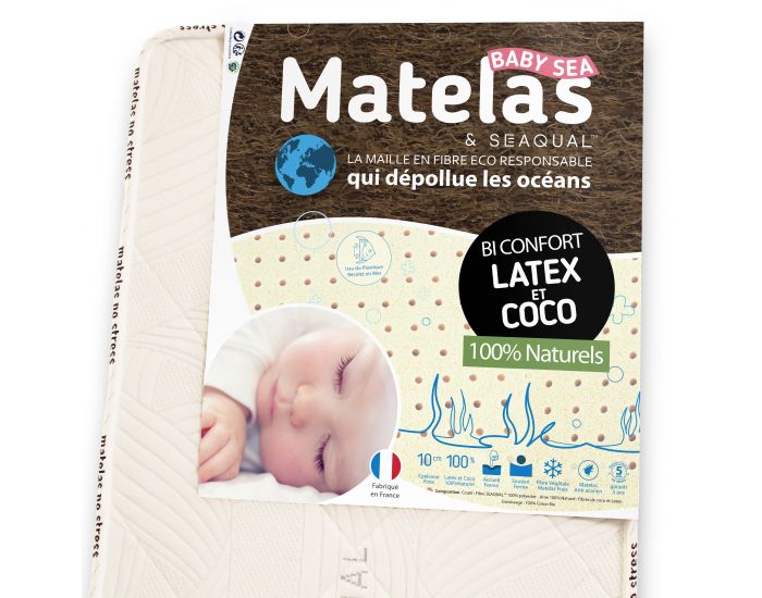 MATELAS NO STRESS Le Matelas Coco Latex du Futur 