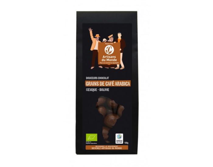 ARTISANS DU MONDE Douceurs de Grain de Caf� Bio Mexique - 100g