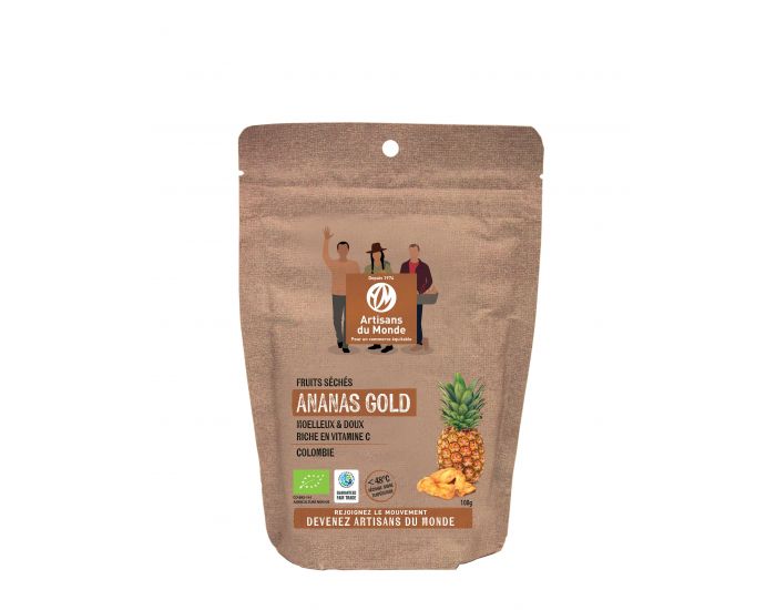 ARTISANS DU MONDE Ananas Bio S�ch�s - 100g
