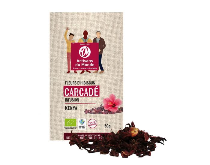 ARTISANS DU MONDE Infusion Hibiscus Carcad� Bio - 40g