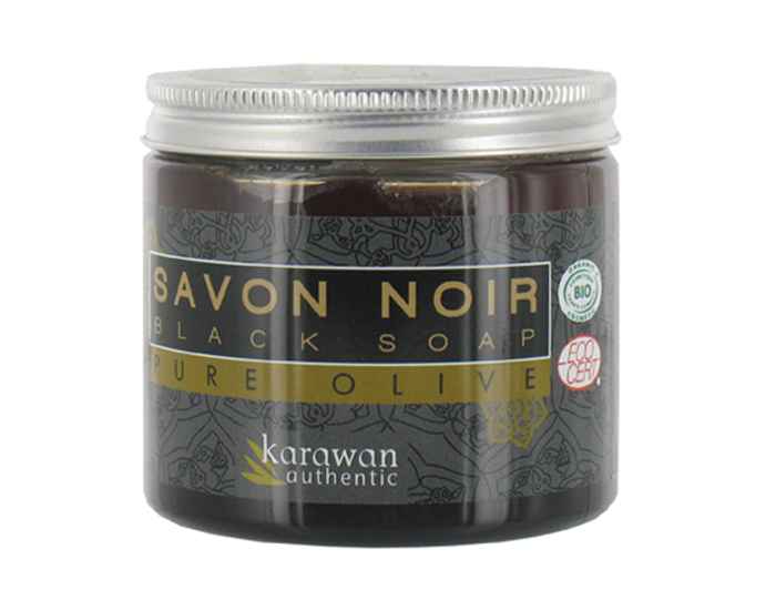 KARAWAN Savon Noir 100% Pure Olive - 200 ml