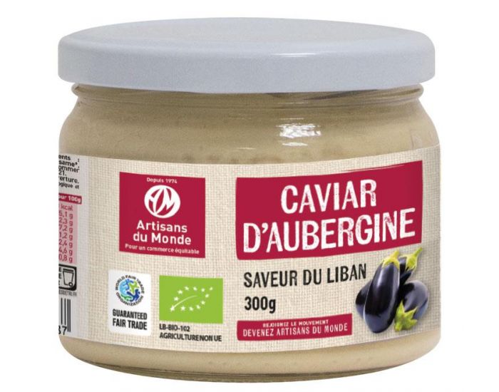 ARTISANS DU MONDE Caviar d'Aubergine Bio - 300g