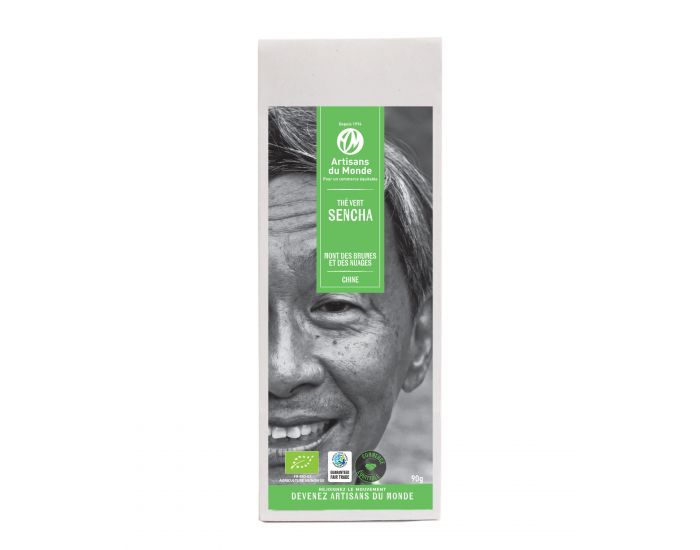 ARTISANS DU MONDE Th� Vert Bio SENCHA Vrac- 90g