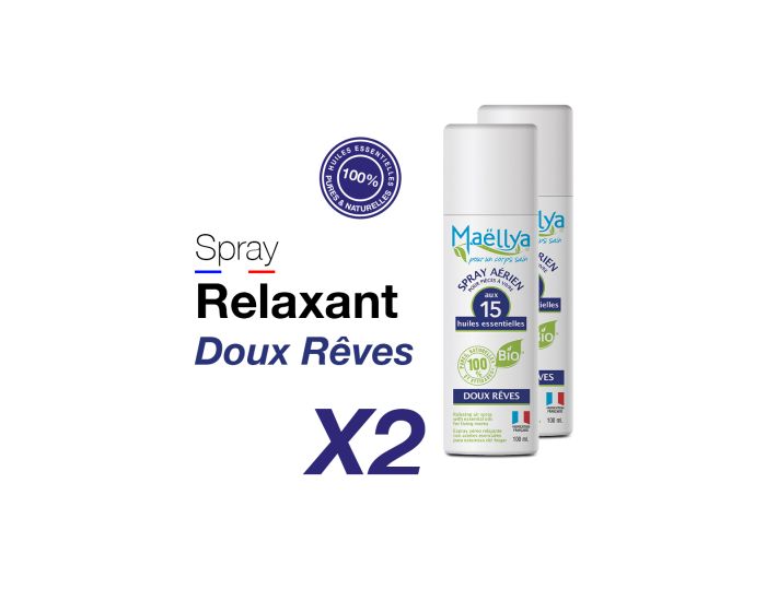 MAELLYA Lot de 2 Sprays 