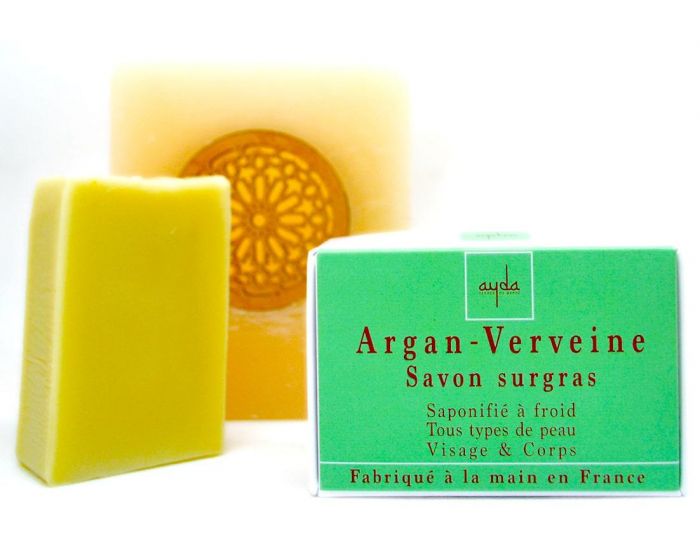 AYDA COSMETICS Savon � Froid Surgras Argan-Verveine Bio & Vegan - 100g