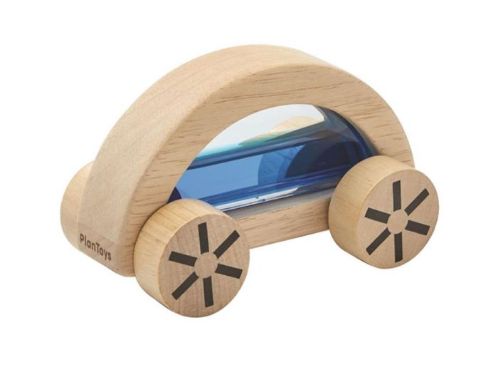 PLAN TOYS Voiture en Bois Naturel avec Eau color�e - D�s 18 mois. 
