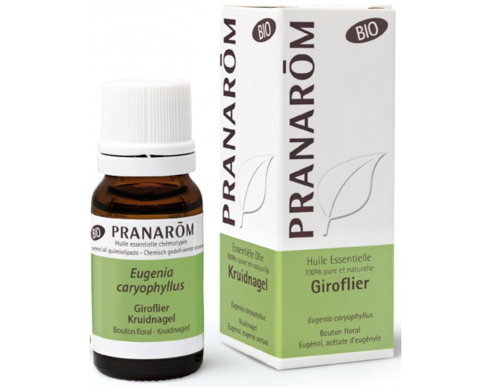 PRANAROM Huille Essentielle de Clou de Girofle Bio - 10 ml