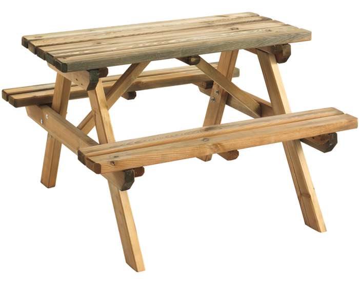 JARDIPOLYS Table jeux et Pique-Nique pour Enfants Wapiti - D�s 3 ans