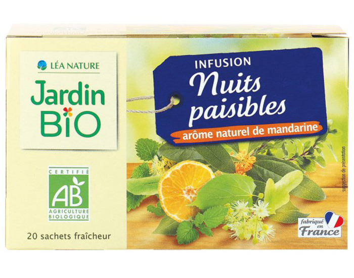 JARDIN BIO Infusion Nuits Paisibles