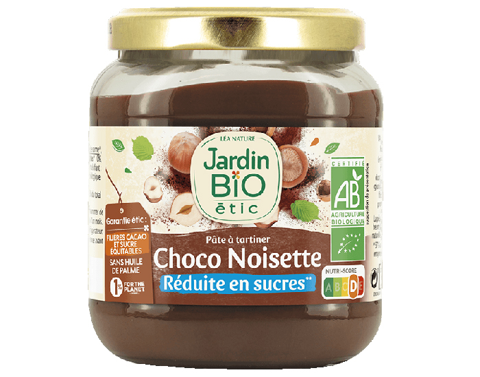 JARDIN BIO Pte  Tartiner Noisette Cacao - 350g