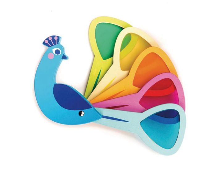 TENDER LEAF Jeux de Couleurs Paon - D�s 18 mois. 
