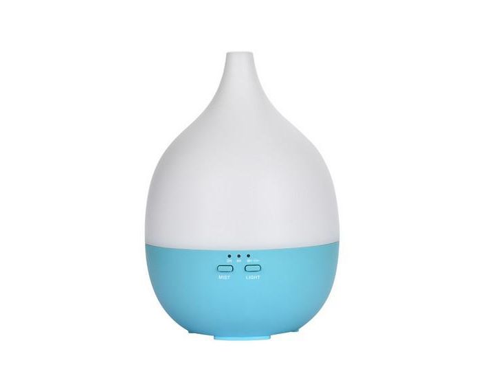 ZEN'AROME Diffuseur d'Huiles Essentielles Ultrasonique avec Eclairage Led - Syros V2