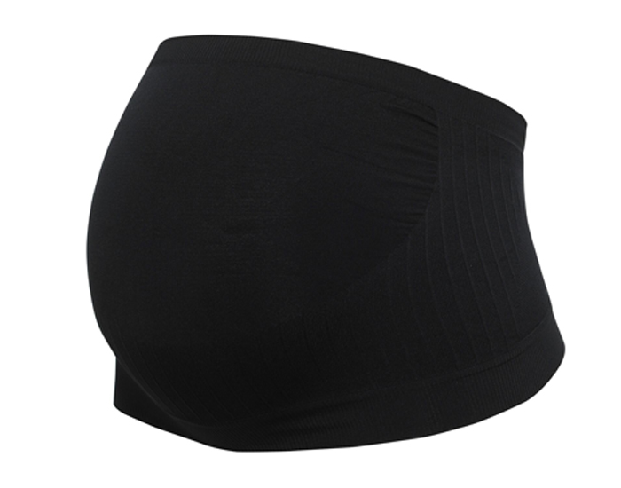 CARRIWELL Bandeau de Soutien pour la Grossesse - Noir L = 40-42