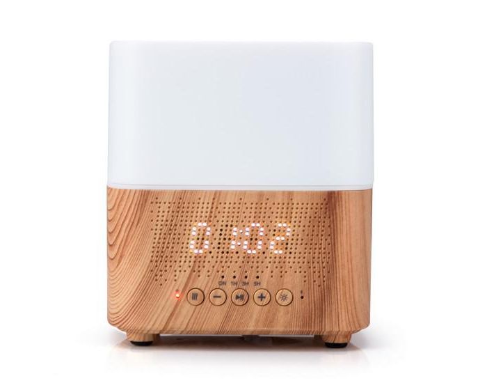 ZEN'AROME Diffuseur d'Huiles Essentielles Ultrasonique Multifonctions Tempo