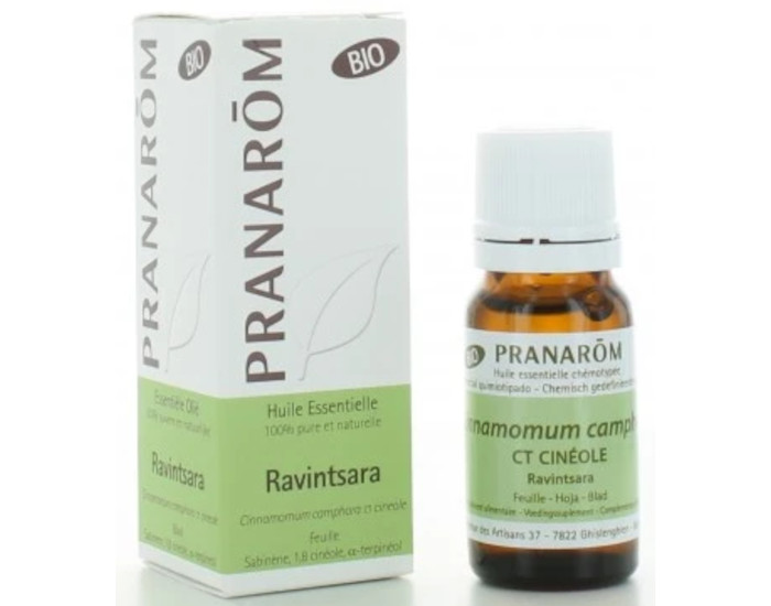 PRANAROM Huille Essentielle de Ravintsara Bio - 10 ml
