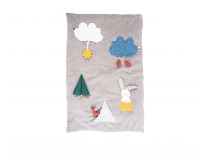 KIKADU Tapis D'Activit�s Lapin - D�s 3 Mois 
