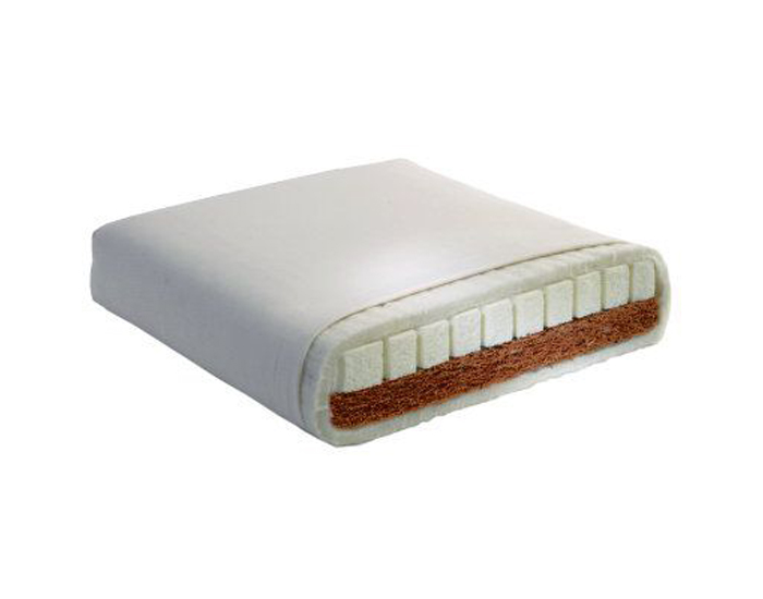 PROLANA Matelas Lara Coco, Latex Naturel et Coton Bio - 60 x 120 cm