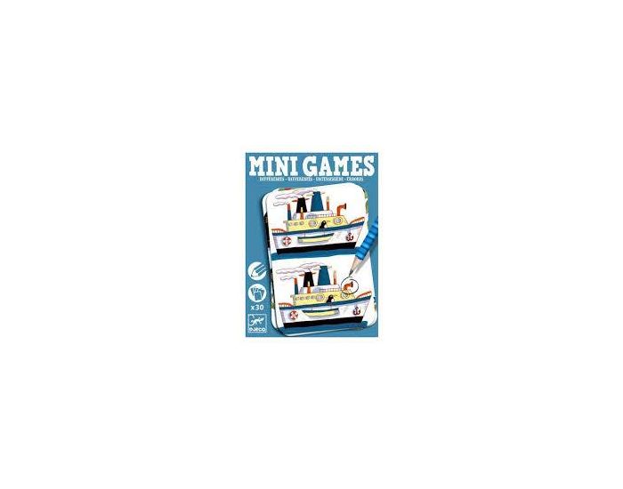 DJECO Mini Games - Les Diffrences De Remi - Ds 6 ans