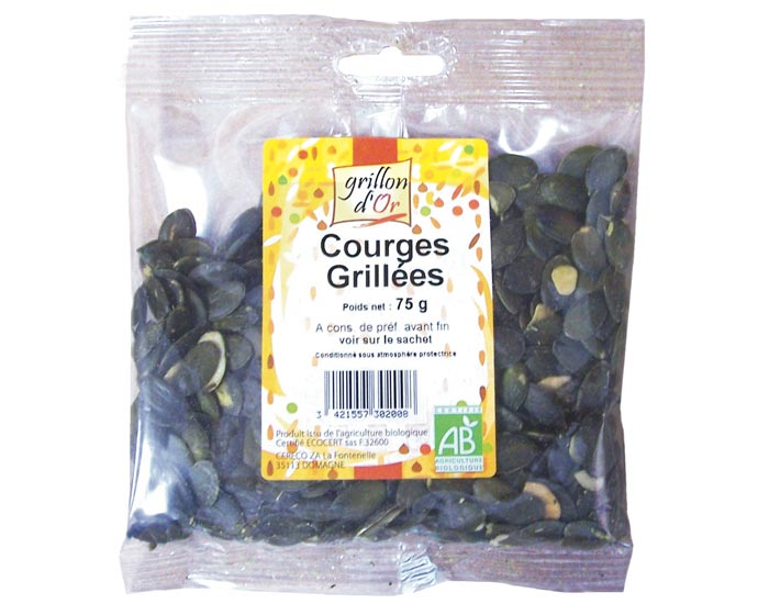 GRILLON D'OR Courges Grilles - 75 g 