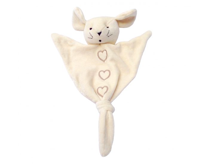  ALEXIA NAUMOVIC Doudou Souris 3 Coeurs Taupe - D�s La Naissance