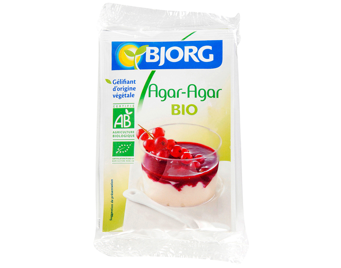 BJORG Agar Agar - 5 x 4g