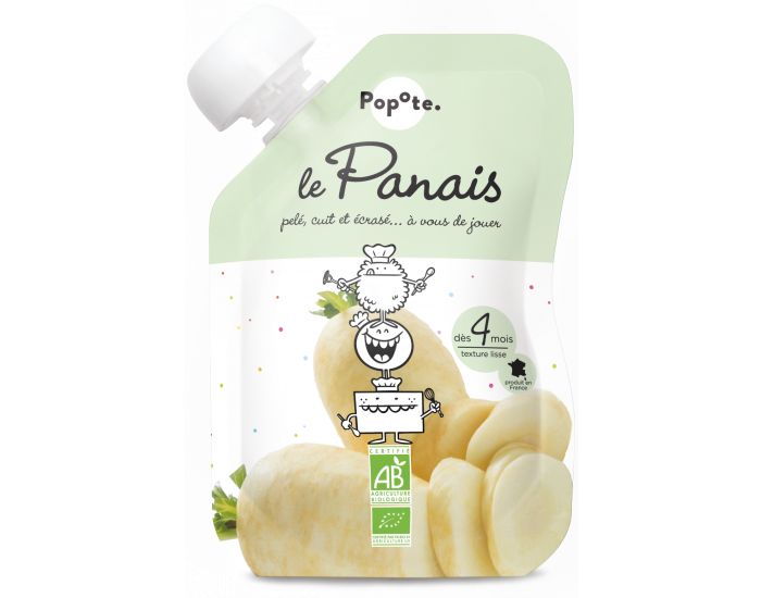 POPOTE Le Panais - Lot de 10 gourdes - D�s 4 mois