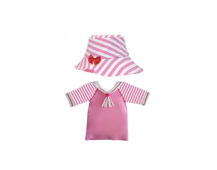 MAYOPARASOL Tee-shirt de bain et Chapeau Anti uv -  Le Petit Prince Rose Taille 3-4 ans