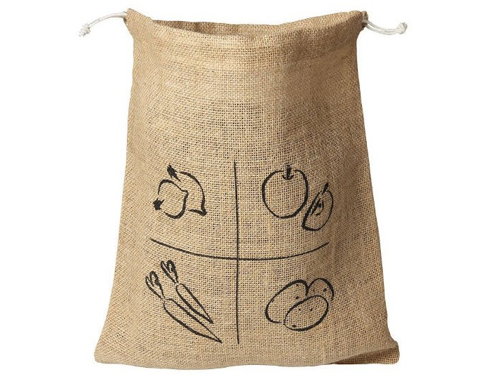 AH TABLE Sac en Jute pour Fruits et L�gumes