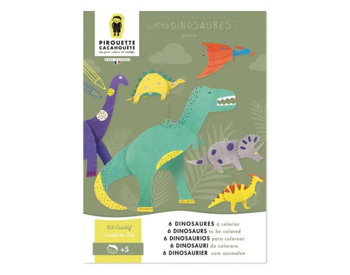 PIROUETTE CACAHOUETE Mes Dinosaures - Ds 4 ans
