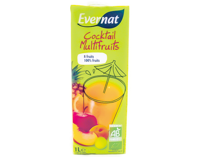 EVERNAT Cocktail Multifruits - 1 L