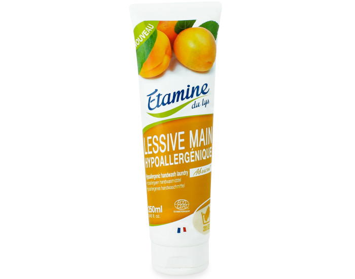 ETAMINE DU LYS Lessive Main Hypoallergénique Abricot - 250 ml