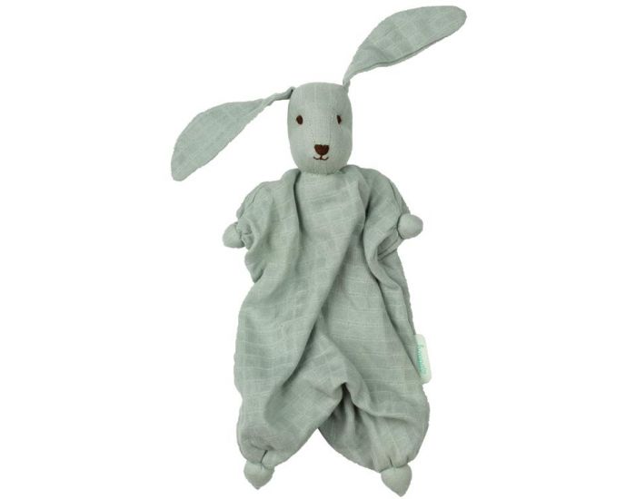HOPPA Doudou Tino en Mousseline de Coton bio