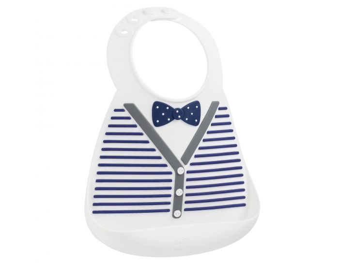 MAKE MY  DAY Bavoir en Silicone avec R�cup�rateur