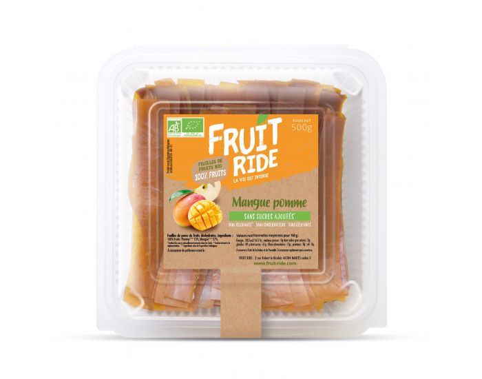 FRUIT RIDE Fruit Ride Mangue pomme Barquette 500g